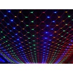 Светодиодная гирлянда "Сетка" 220V 120pcs (белый провод)